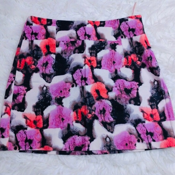 @ J. Crew sz 00 Skirt Pink Orange Pencil - Picture 1 of 6